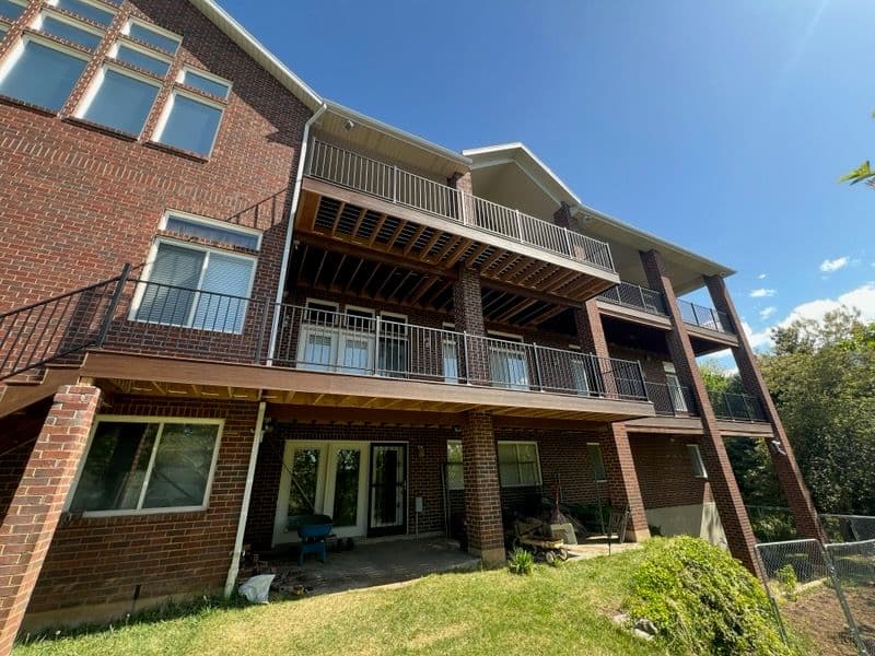 Project Stunning Two-Story Deck Transformation Layton UT image