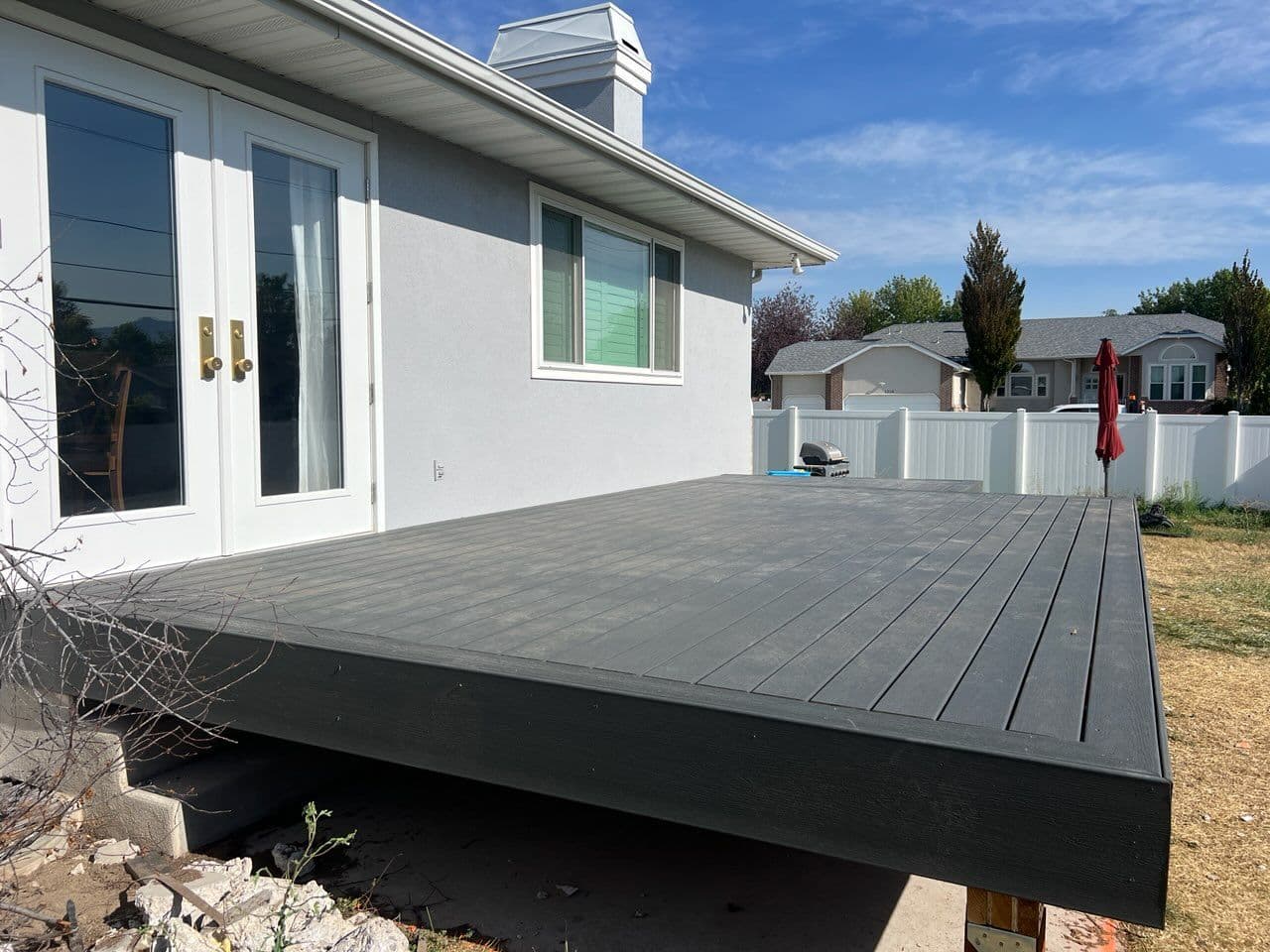 Modern Trex Deck Transformation in South Jordan image