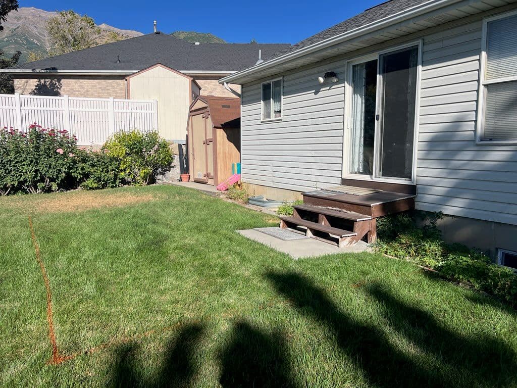 Gallery photos for Backyard Concrete Patio Transformation in Pleasant Grove: Image #2
