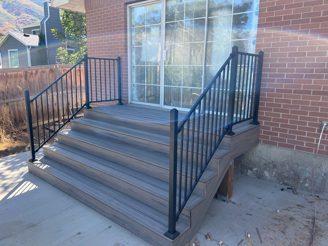 Project Beautiful TREX Deck Entryway Transform in Sandy UT image