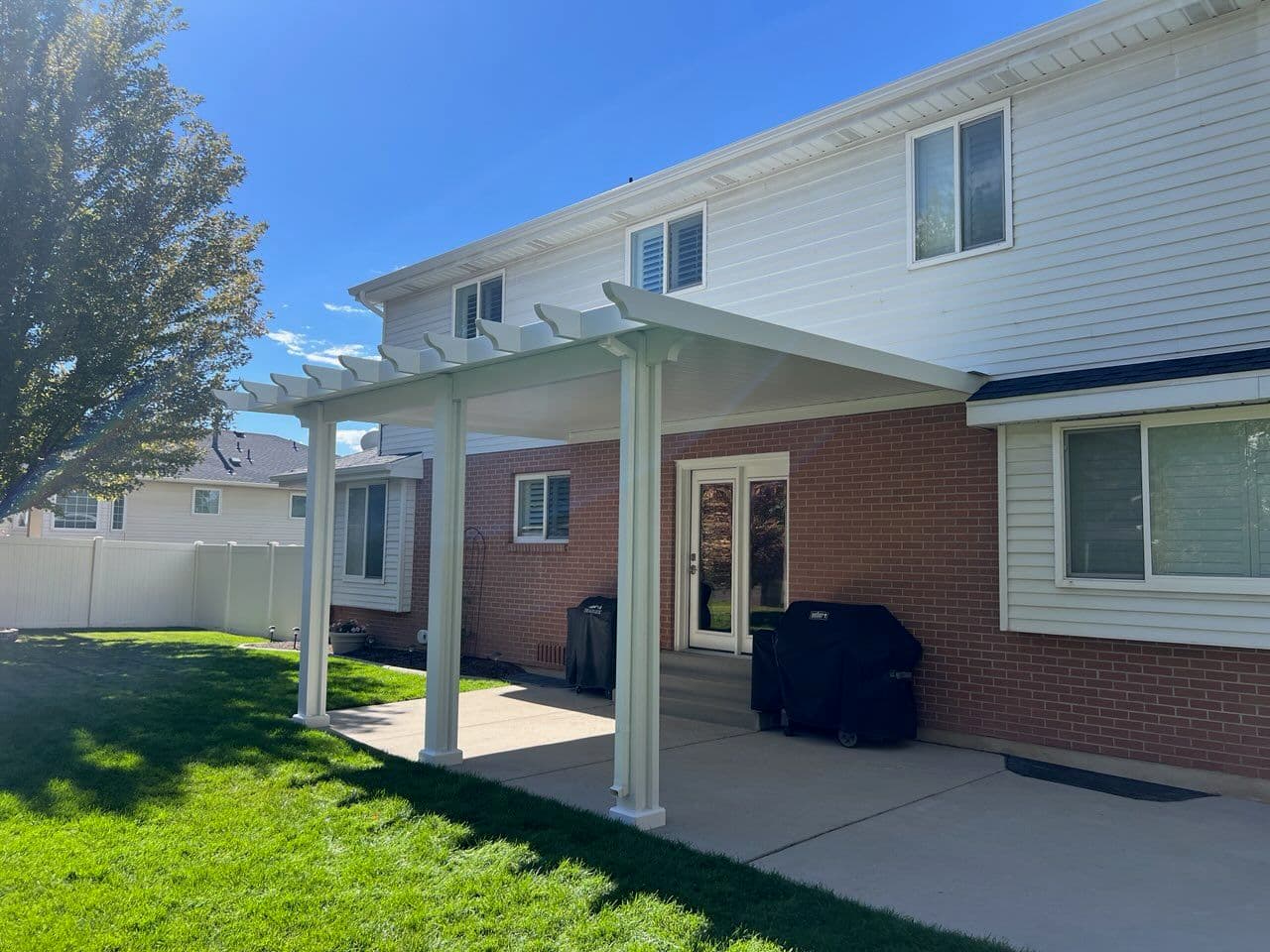 Project Stunning Pergola Patio Installed in Sandy UT image